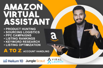 be professional amazon fba virtual assistant,expert fba,PPC,SEO account manager