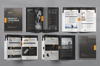 do professional product catalog, booklet, and lookbook design
