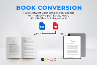 book formatting and layout design for kdp amazon
