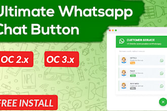 add whatsapp chat on your opencart online store