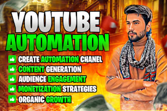 create and setup youtube automation cash cow channel