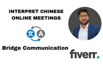 interpret chinese online meetings