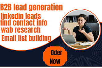 do b2b lead generation b2b sales leads b2b linkedin leads b2b email list