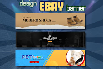 design logo and banner for ebay and etsy