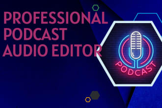 clean, edit, fix and convert your audio file