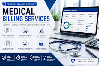 do complete medical billing l denials l ar follow up