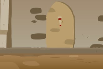 design a background image in a 2d animation style