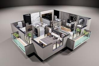 design  3d exterior interior visualization