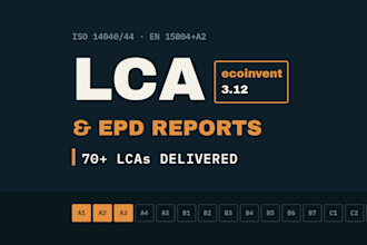 do life cycle assessment lca on openlca