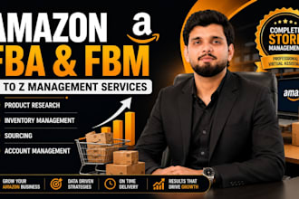 provide amazon seller central virtual assistant services