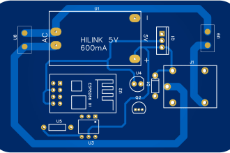 design schematic and pcb design in easyeda and kicad
