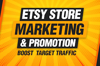 do etsy store promotion