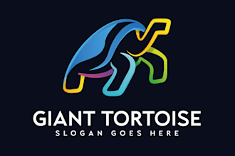 design good looking turtle logo