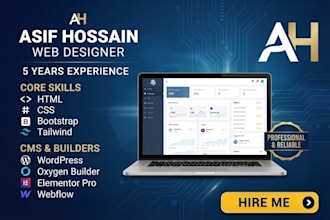 create oxygen builder website