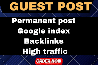 do publish guest post article provides backlinks services
