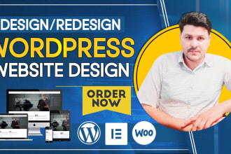 design, redesign, customize, clone, edit, fix or revamp wordpress website