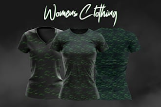 design realistic clothes for women