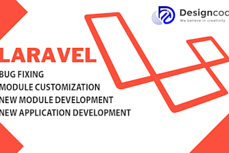 develop or customize laravel application