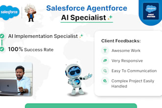implement salesforce agentforce ai chatbot
