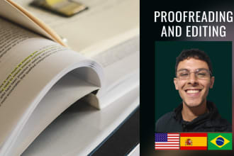 proofread your english or spanish to portuguese translations