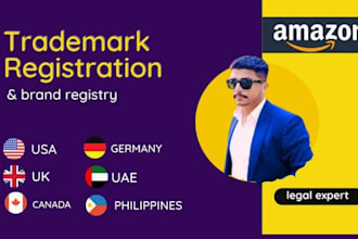 expertly file your trademark for your amazon brand registry