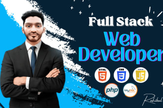 do django, python, react js websites as a full stack developer