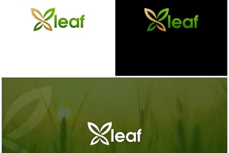 create modern cannabis hemp weed marijuana oil logo