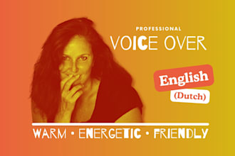 be your versatile english voice over with a european accent