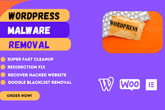 remove malware virus, and clean hacked wordpress website