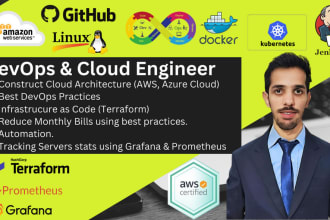 provide docker, kubernetes, devops, and AWS related services