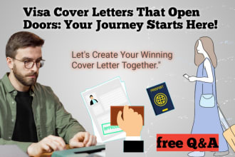 immigration and visa free guidance and tailored visa cover letter writing