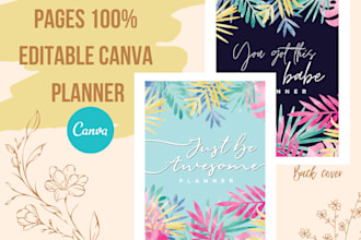 provide 100 canva templates for day planner