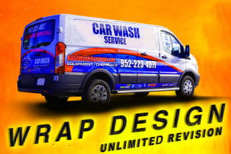 do unique professional car, van, vehicle wrap