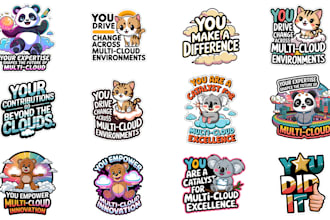 use midjourney ai for your graphic sticker, t shirt designs