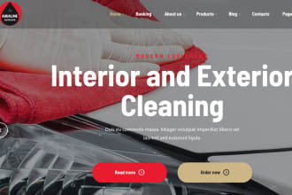 build car wash appointment booking website