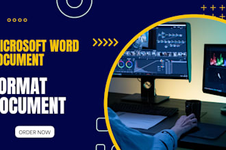 create, edit, format and design your ms word document