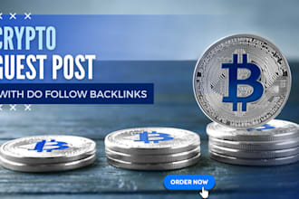 do crypto guest post and forex guest post with do follow backlinks