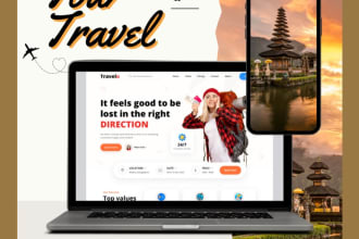create a stunning and automatic travel website to attract more visitors
