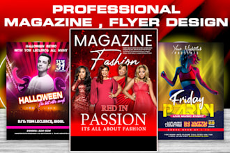 design professional flyers, magazines, and newsletter