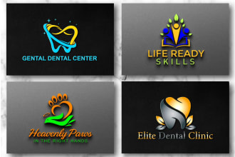 design dental medical health clinic home care logo