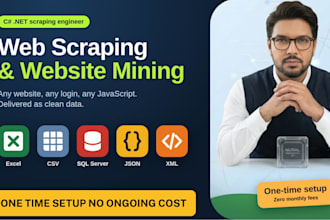 build web scraping automation data scraping selenium