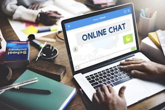 do chat service, customer service and virtual assistant