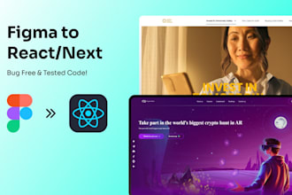 be your nextjs or reactjs frontend developer