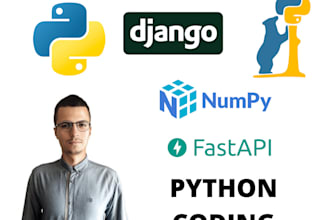 help with python, create any sites apps scripts parsers on python3