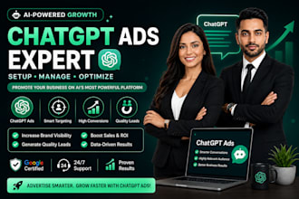 create and optimize chatgpt ads campaigns to generate leads and sales