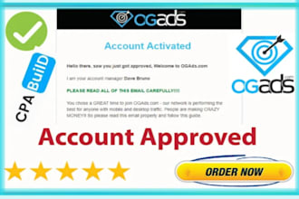 create an approval ogads account with full email access