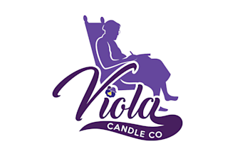 make modern combination feminine candle maker logo design
