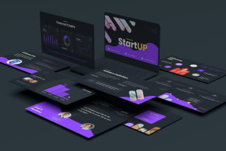 do a creative powerpoint presentation design or redesign