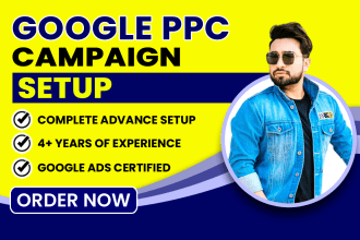 setup and optimize your google ads PPC search ads campaigns