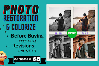 do restore old photos or colorize old photos professionally